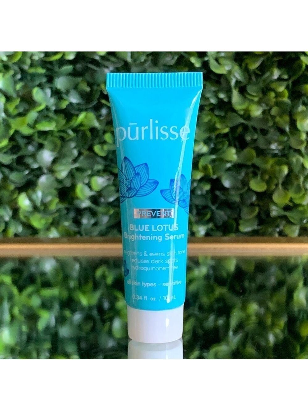 Purlisse Blue Lotus Serum | NEW | 10mL Travel Size | Brightening